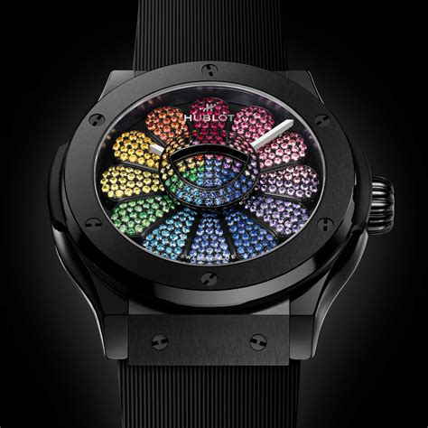 hublot rainbow watch price|hublot watch price list 2021.